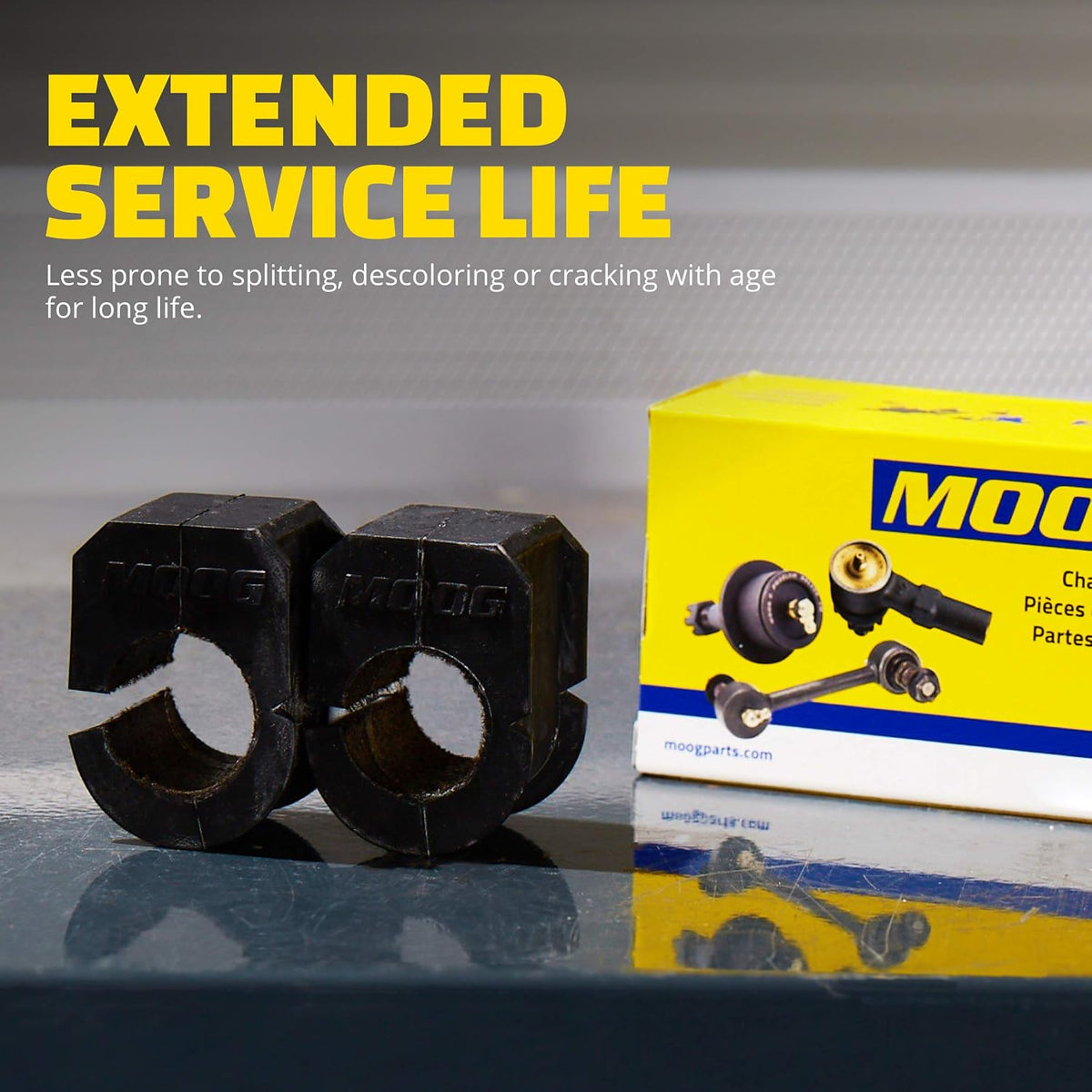 MOOG K201621 Suspension Stabilizer Bar Bushing Kit for Ram 1500