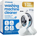 Washing Machine Cleaner for Front & Top Load, 1-Year Supply by M3