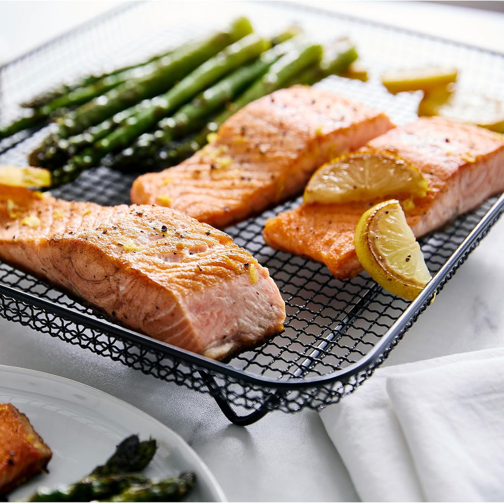 13-in-1 Elite Countertop Convection Oven and Air Fryer, PFOA and PFAS-Free Ceramic Tray and Pizza Pan, Adjustable