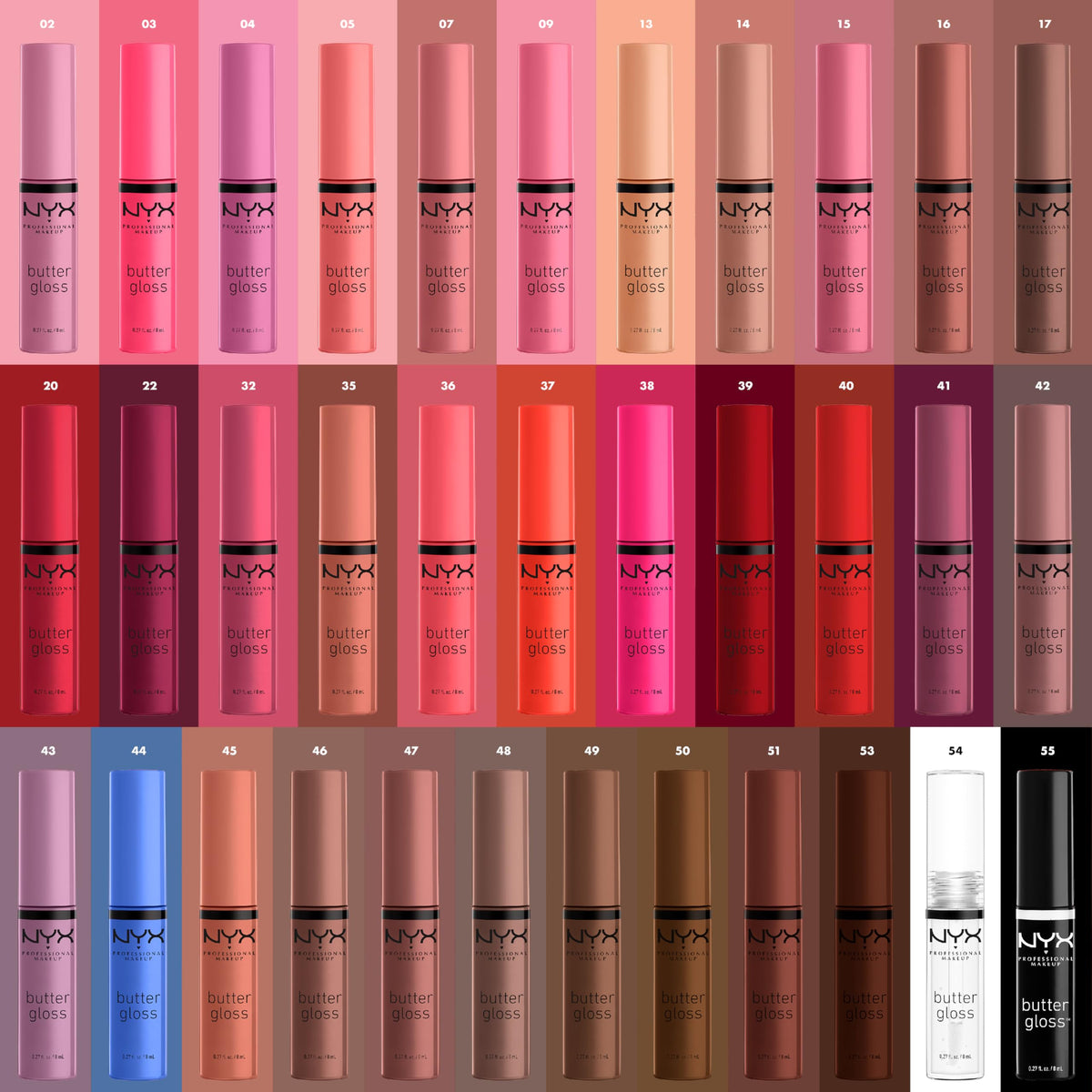 Butter Gloss, Non-Sticky Lip Gloss - Orangesicle (Orange)