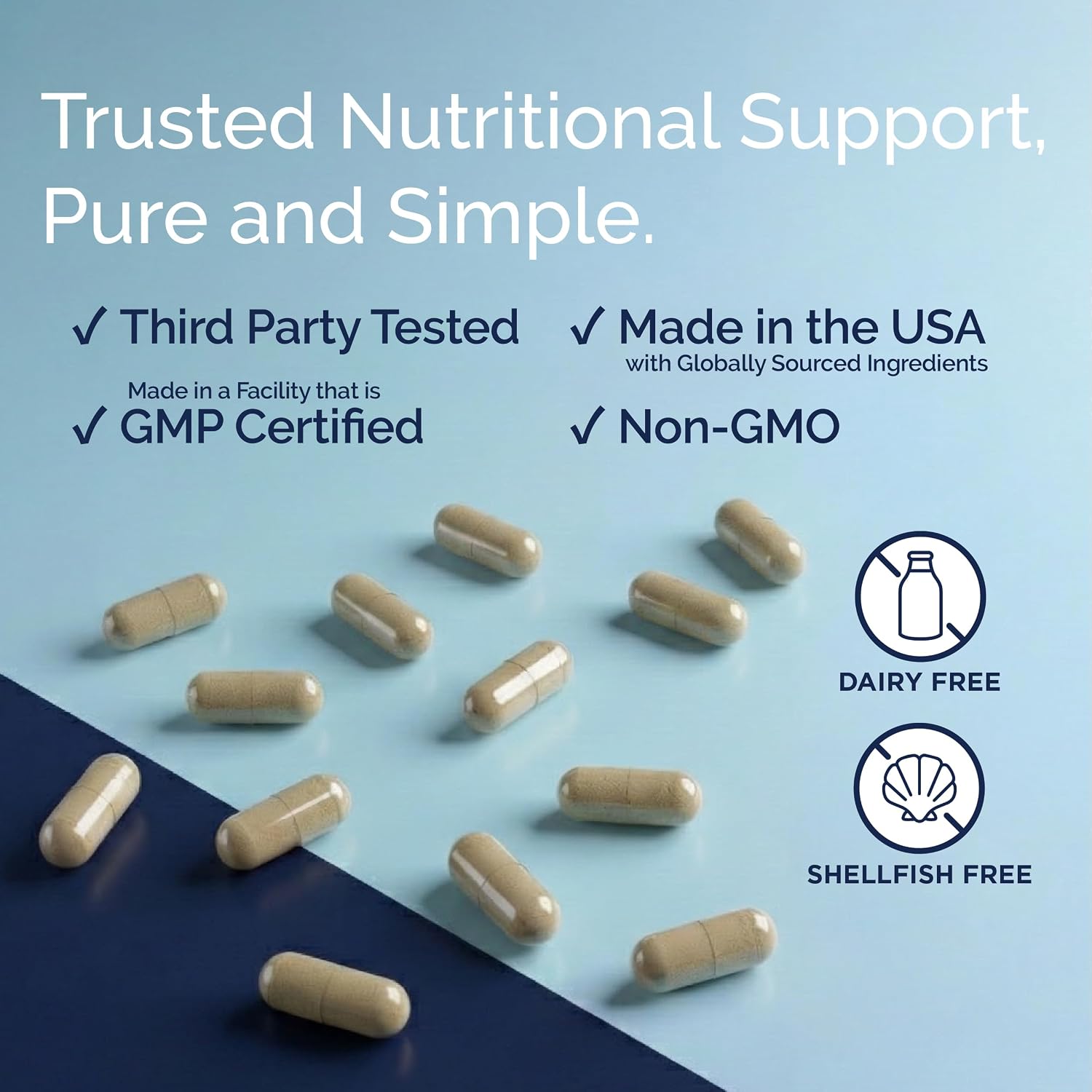 Advanced Multivitamin – Daily Essential Vitamins and Minerals + Probiotics for GLP-1 Support, Gut Health, Stress &