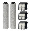 2 Pack Soft Roller Brush Replacement Parts for Tineco Floor ONE S5 Steam
