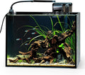 2.5 Gallon Nano Nature Aquarium Kit Betta Fish Tank, Basic, Black