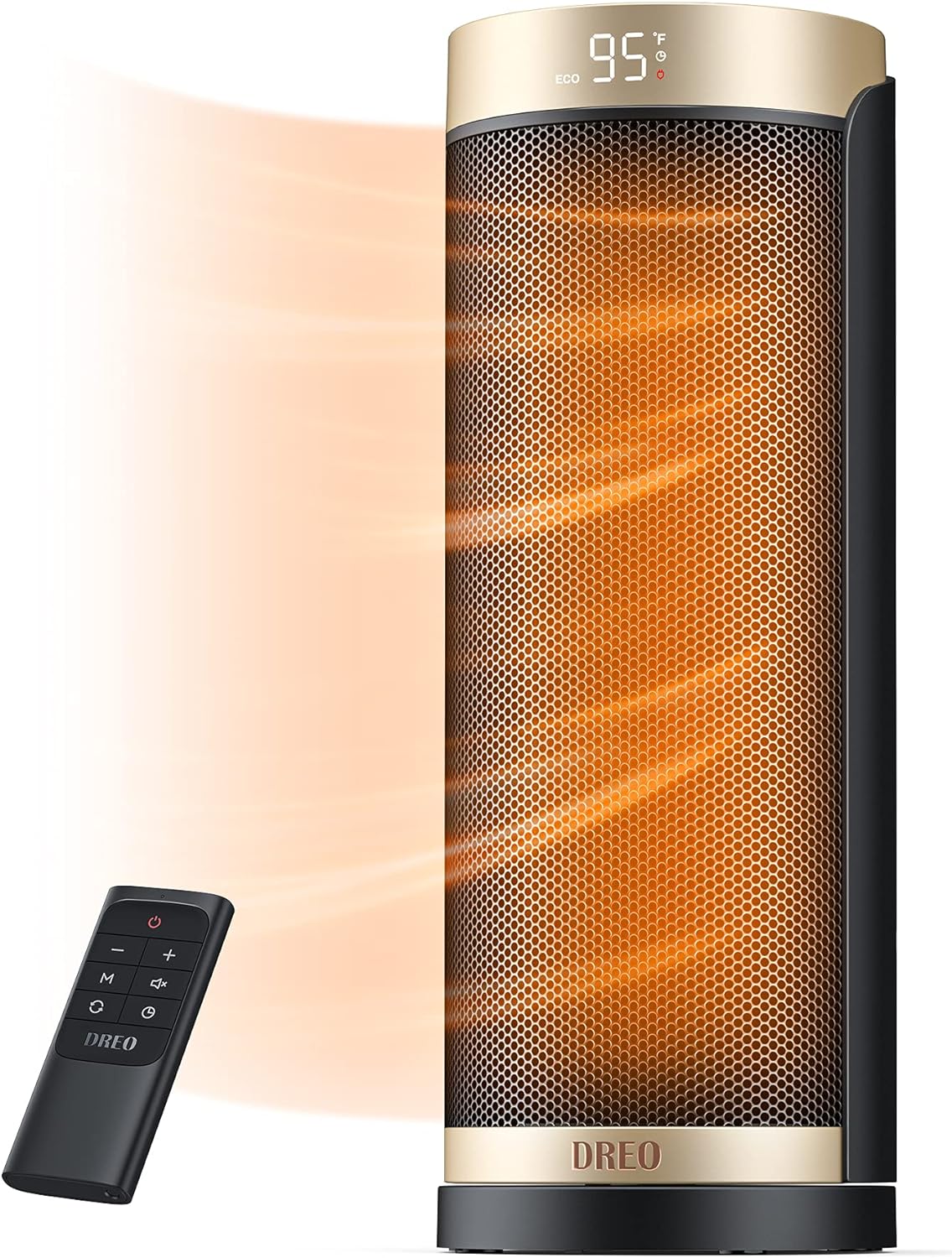 Space Heaters for Indoor Use with Thermostat, 1500W Electric Heaters | Fast Heating, Quiet Operation, 70°