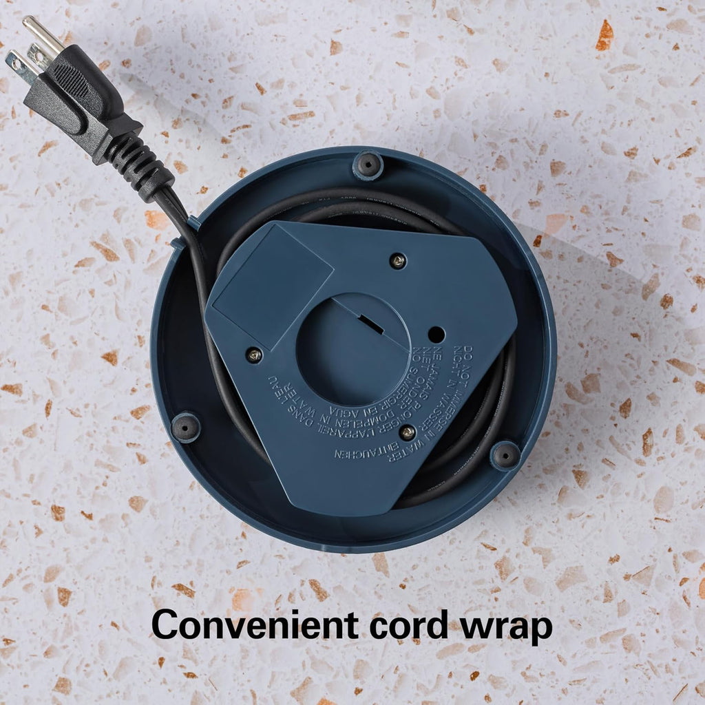 Compact 20 oz. / 0.6 Liter Gooseneck Electric Kettle | Boiling Water, Pour Over Coffee, Tea | 1200 Watts | Auto