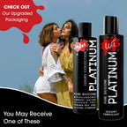 Wet Platinum Silicone Lube, Ultra Smooth, Long Lasting Glide - 3 Fl Oz