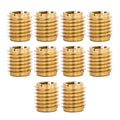 E-Z LOK Knife Thread Insert for Hard Wood, M5-0.8, 0.500 in, 10 ct