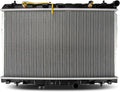 KAX CU2387 Replacement Radiator for 2001-2006 Elan-tra, 2003-2008 Tiburon