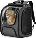 Cat Backpack Carrier,Large Space Cat Bubble Backpack,Ergonomic,Gray