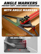 Stair Tread Template Tool for DIYers & Professional Carpenters