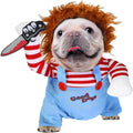 Dog Halloween Costumes, Pet Deadly Doll Dog Costume Funny Dog Costumes Dog Halloween Costume Clothes for Small Medium