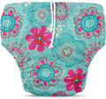 Reusable Swim Diaper with Drawstring - Floriana, Size M (16-28 lbs)