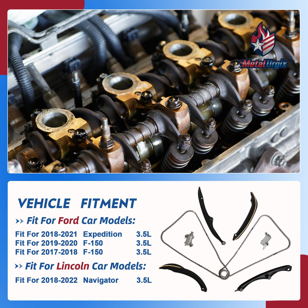 Timing Chain Kit Fit For Ford Lincoln 3.5L 2017-2022
