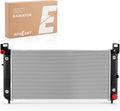 Autoexact 2370 Radiator Compatible with Chevy Silverado Suburban GMC Yukon Sierra Tahoe Escalade Hummer H2 4.3L 4.8L 5.3L 6.0L 6.2L Engine Radiator, 34", with TOC & with EOC