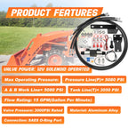 Third Function Valve Kit Fit for Kubota L2501 L3200 L3301 L3901, OE TFK2