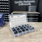 Inch Alloy Button Head Socket Cap Screws Black Oxide Assortment - 211 PCS