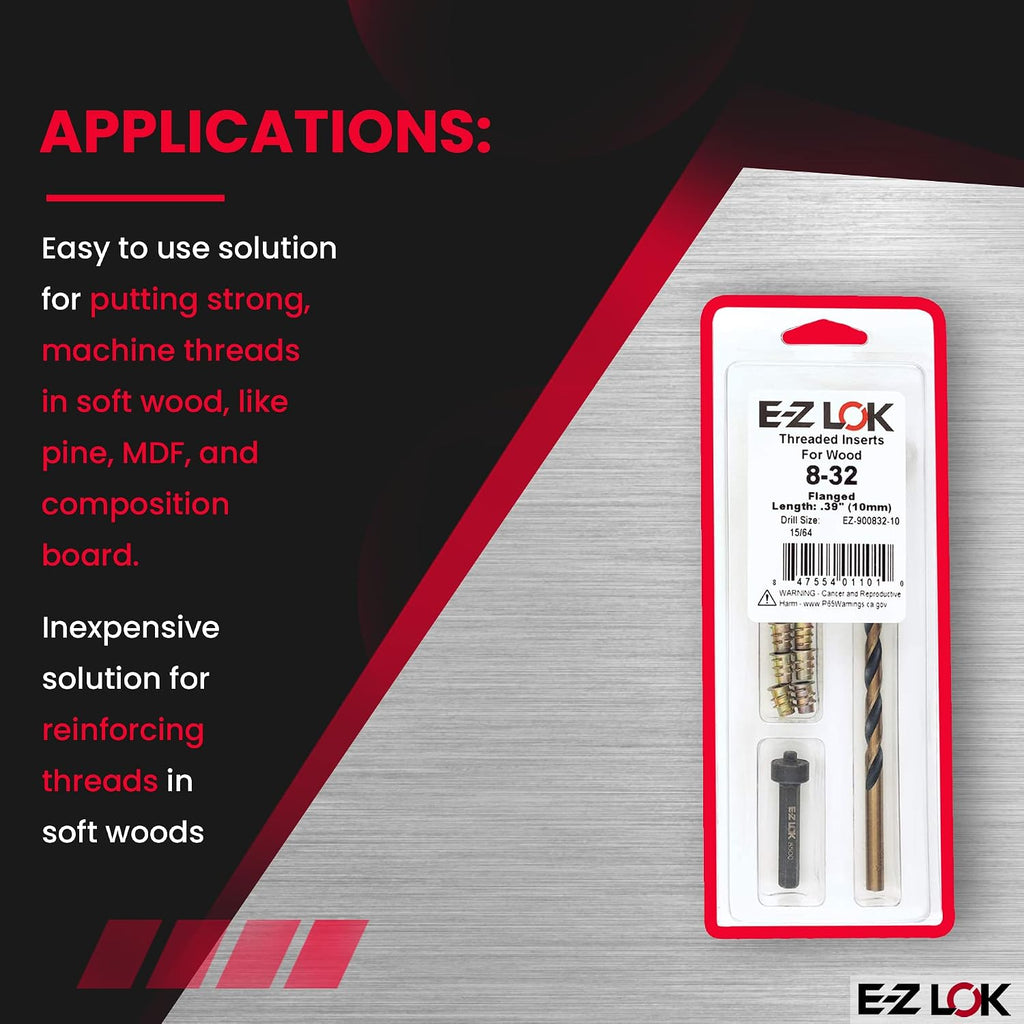 E-Z LOK Thread Repair Kit, 8-32