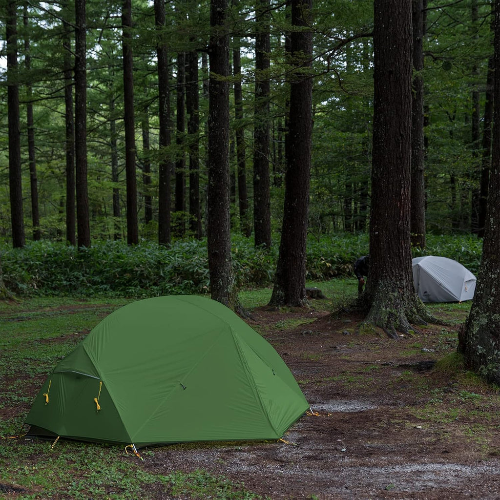 Mongar 2-Person 3-Season Backpacking Tent Lightweight Waterproof Double Layer Easy Setup Camping Hiking Tent with