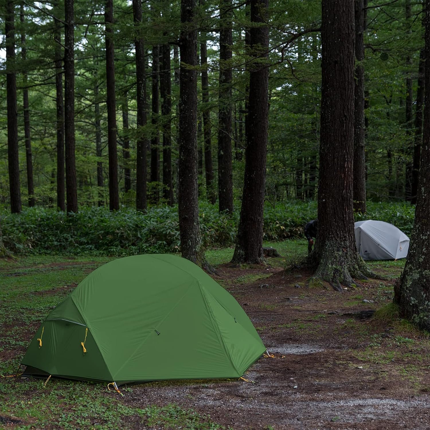 Mongar 2-Person 3-Season Backpacking Tent Lightweight Waterproof Double Layer Easy Setup Camping Hiking Tent with