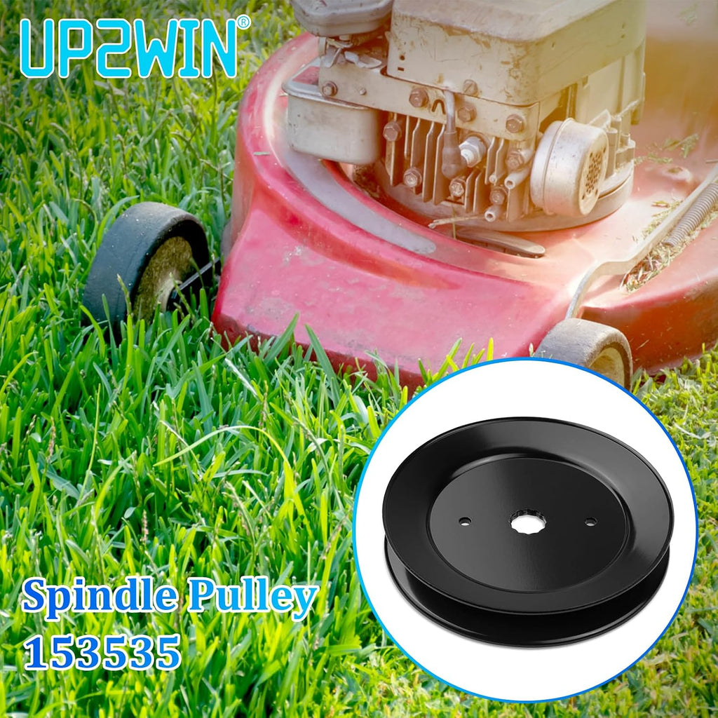 Spindle Pulley 153535 Mower Deck Pulley Compatible with Craftsman Mower Craftsman LT1000 LT2000 Husq Z254 2548 Pou