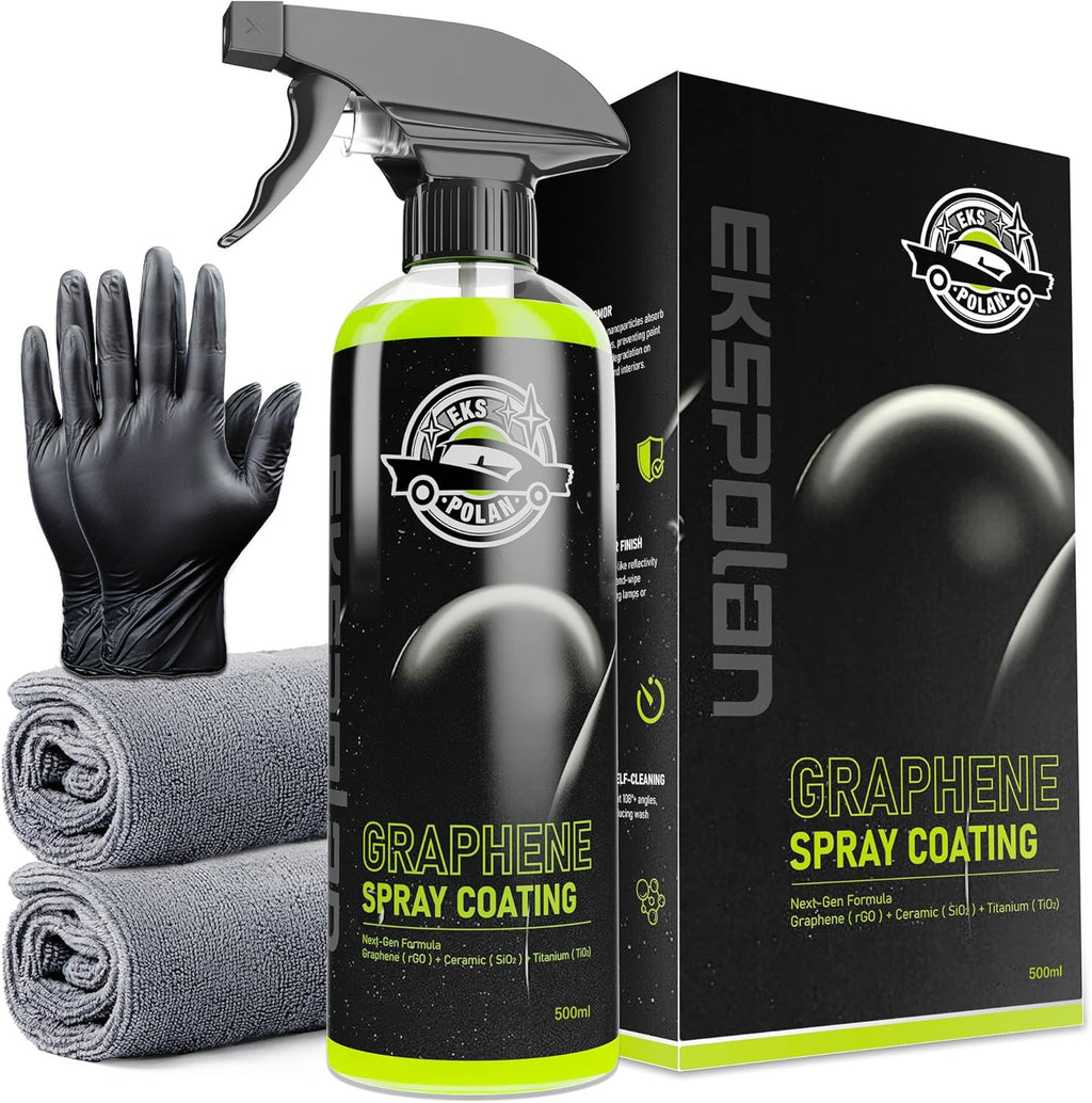 Graphene Spray Coating(16.9 Oz.) - UV Ceramic Coating for Cars -3-in-1Next Gen Car Wax Spray for Cars for Incredibly