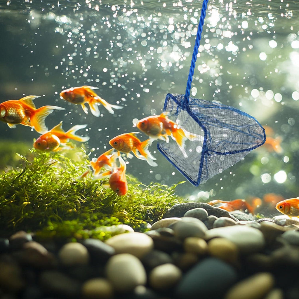 2 Pack Aquarium Net Fish Net Small Net Multi-Size Fine Mesh Fish Net