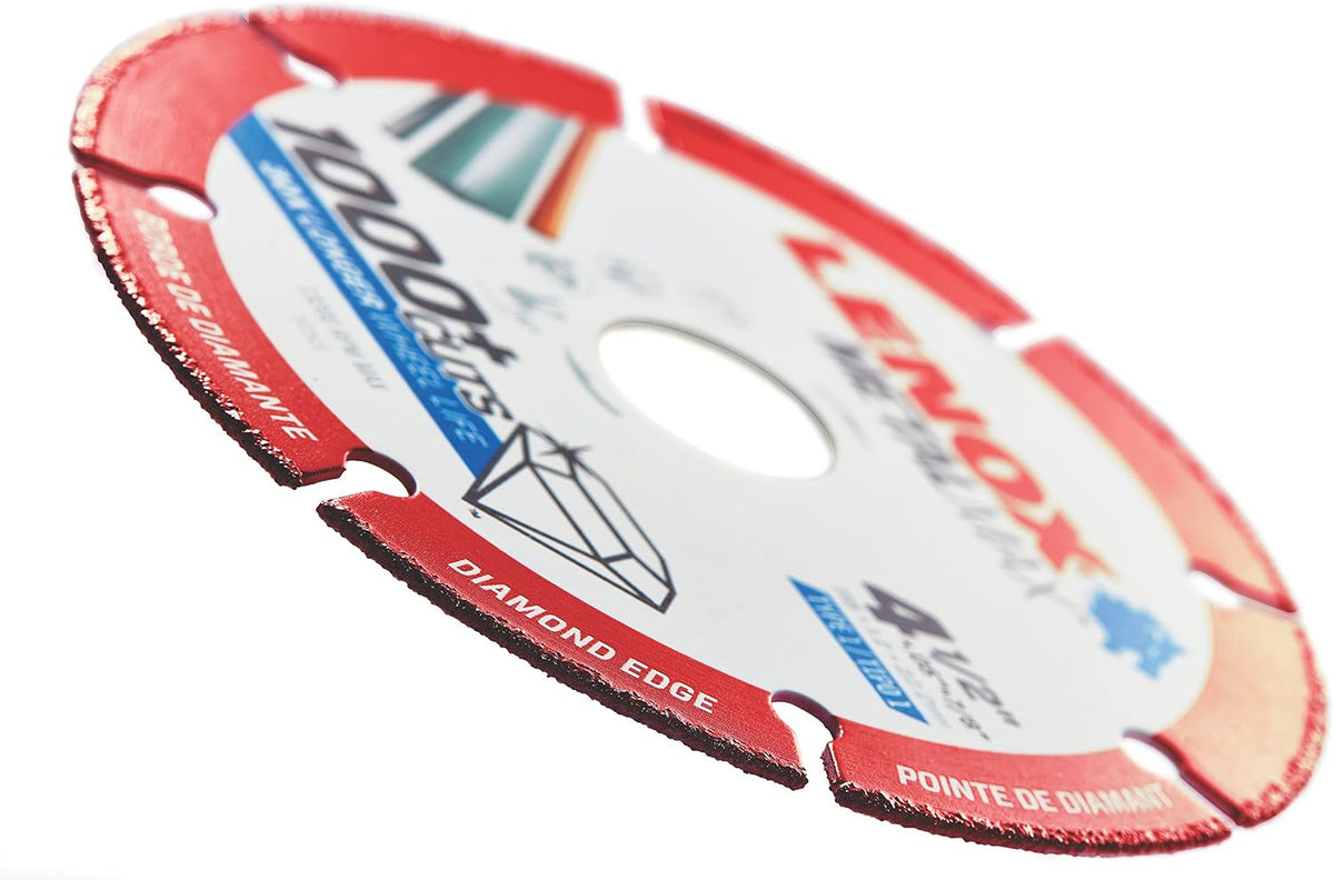 LENOX Tools METALMAX Cut Off Wheel, Diamond Edge, 7-Inch x 7/8-Inch (1972924)