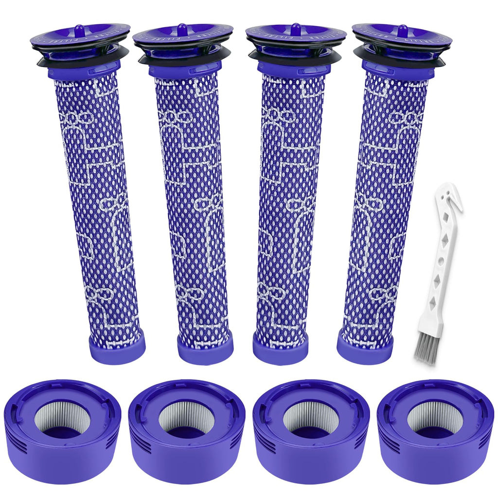 8 Pack Vacuum Filter Replacement Kit for V7, V8