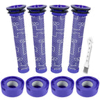 8 Pack Vacuum Filter Replacement Kit for V7, V8