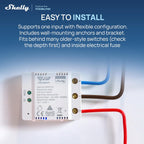 Ogemray Smart Relay Switch, 25A, Power Metering, Wi-Fi & Bluetooth, 6000W