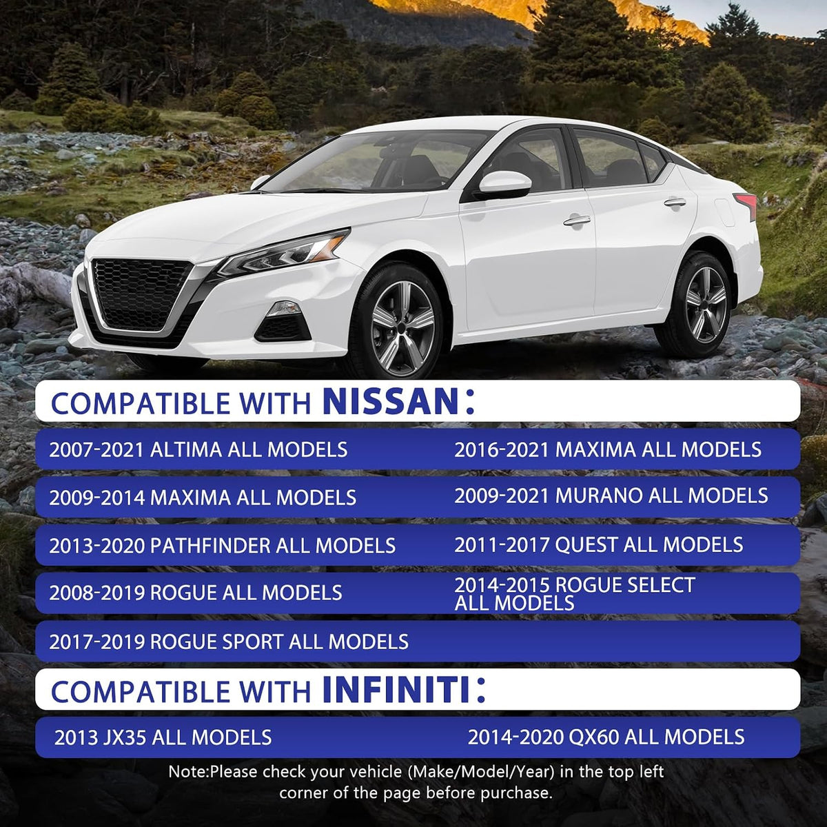 Front Sway Bar Links Fit for Nissan Altima 2007-2021