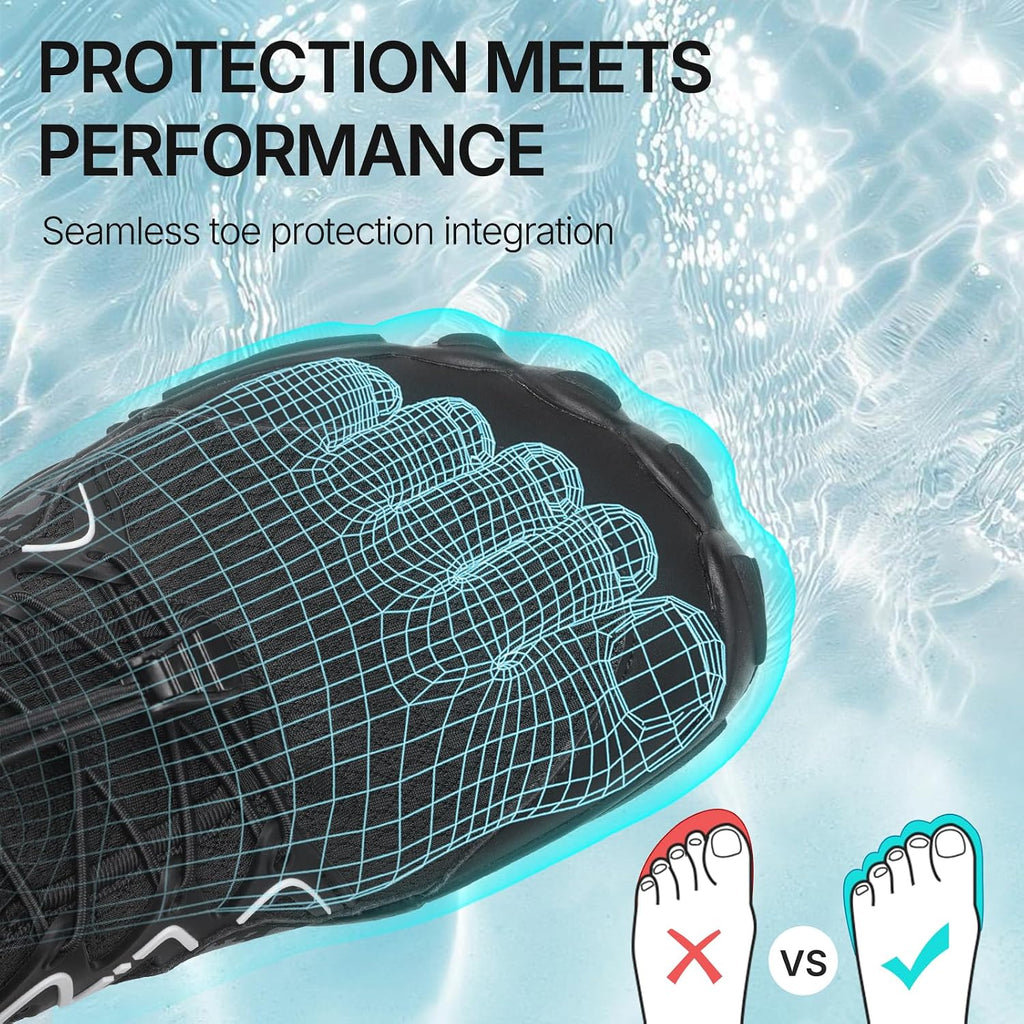 Barefoot Water Shoes Women Men Adult Hiking Swim Beach River Pool Hike Guarding Shoes Aqua Socks Protective Comfort