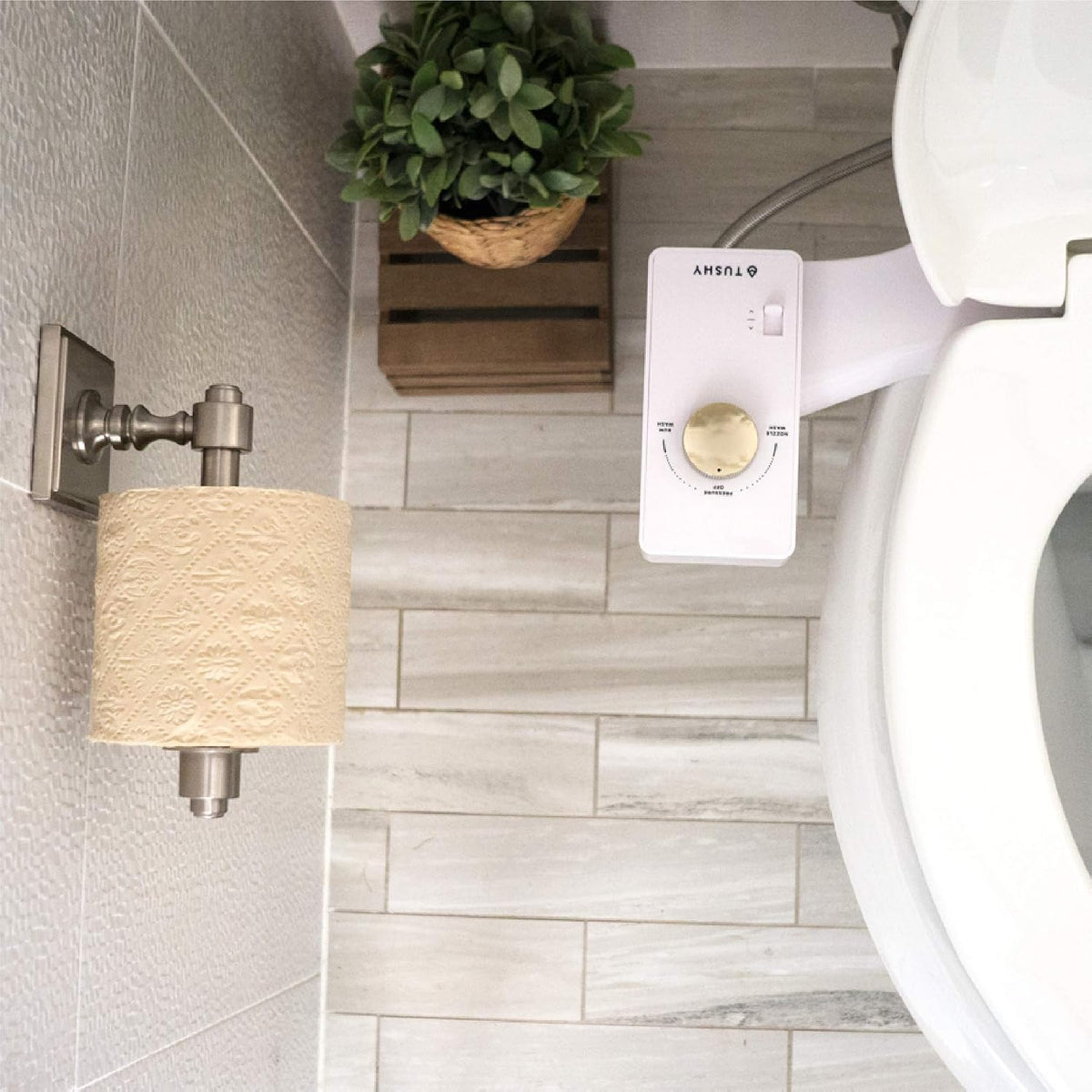 Premium Bamboo Toilet Paper, 3 Ply, 300 Sheets Per Roll, 8 Pack