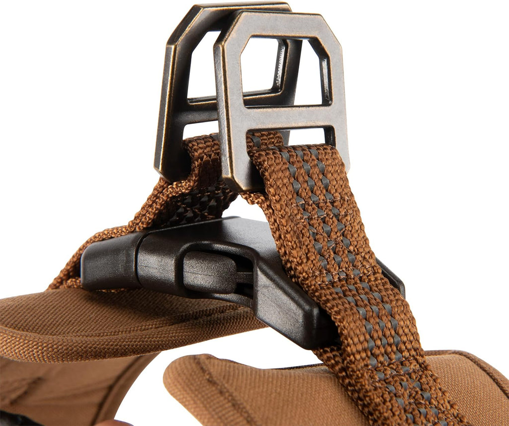 Nylon Duck Comfortable Training Dog Harness, Fully Adjustable No Choke Rugged On-Leash Training Harness with Dual