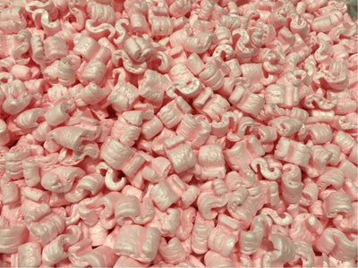 Packing Peanuts Shipping Anti Static Loose Fill 300 Gallons 40 Cubic Feet Pink