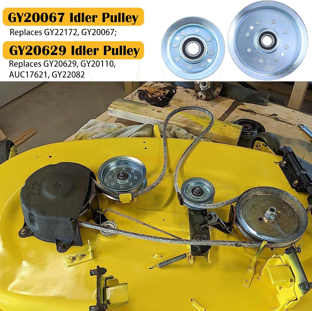 GY22172 Pulley with GY20629 Pulley for D140 Idler Pulley