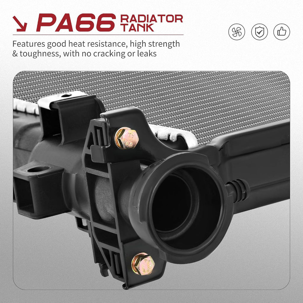 YITAMOTOR Replace Radiator Compatible with 2005-2007 Dodge Grand Caravan