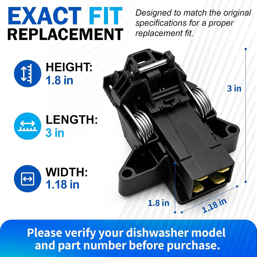 5304516818 Dishwasher Door Latch Switch for Frigidaire Electrolux Kenmore