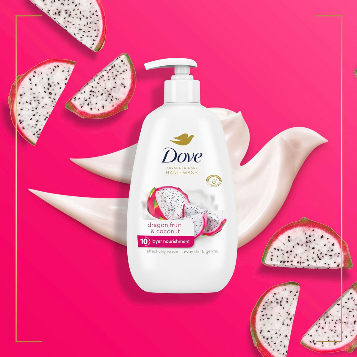 Advanced Care Hand Wash 4 Count, Dragonfruit & Coconut