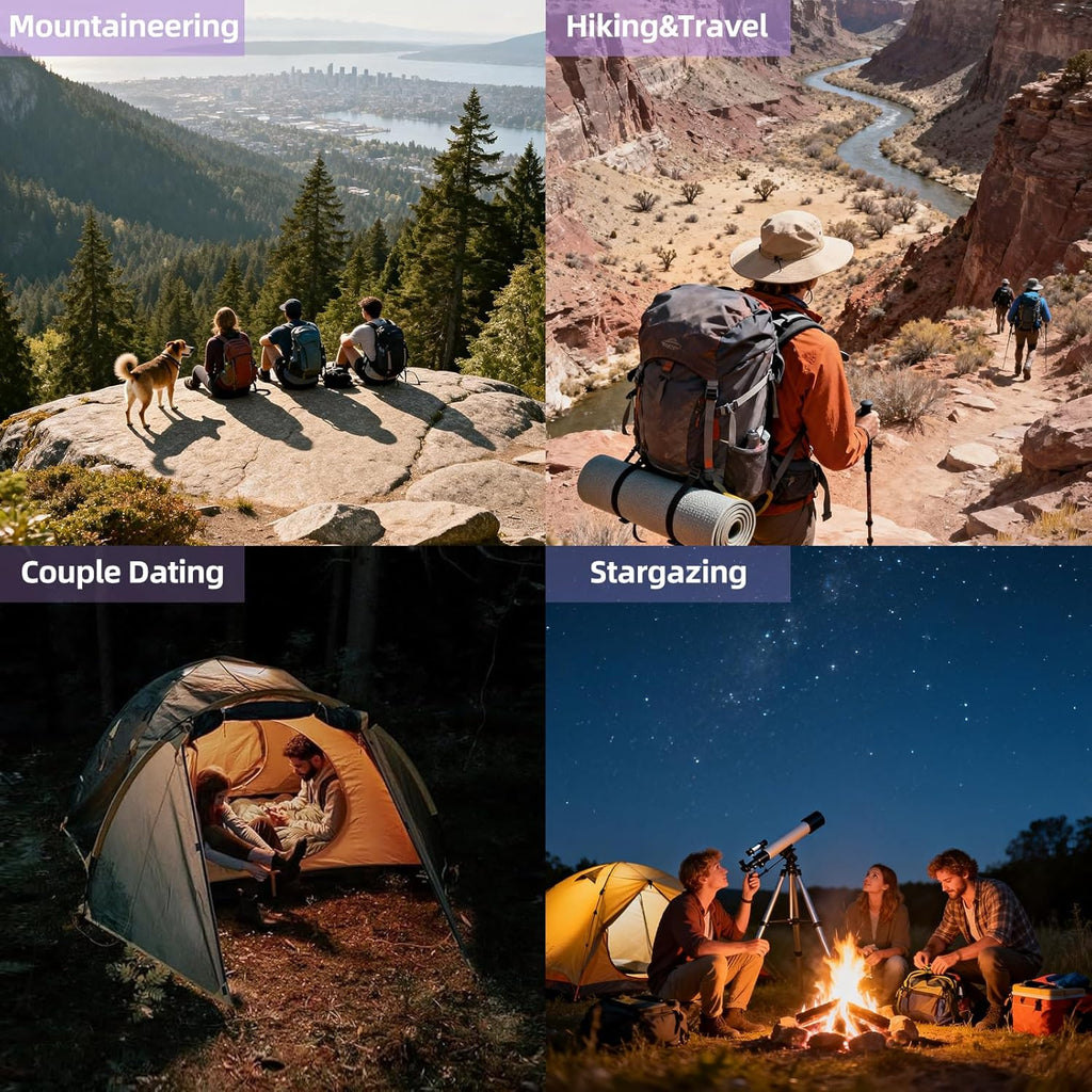 Sleeping Bags for Adults Kids - 3 Season Cold&Warm Weather Waterproof Camping Sleeping Bag - Lightweight Sleeping