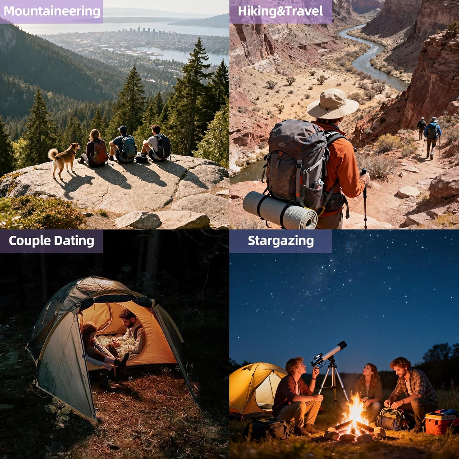 Sleeping Bags for Adults Kids - 3 Season Cold&Warm Weather Waterproof Camping Sleeping Bag - Lightweight Sleeping