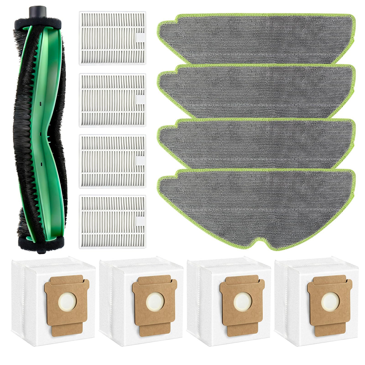 13 Pack Replacement Parts for iRobot Roomba 115X Combo / 115X Combo+ Vacuum