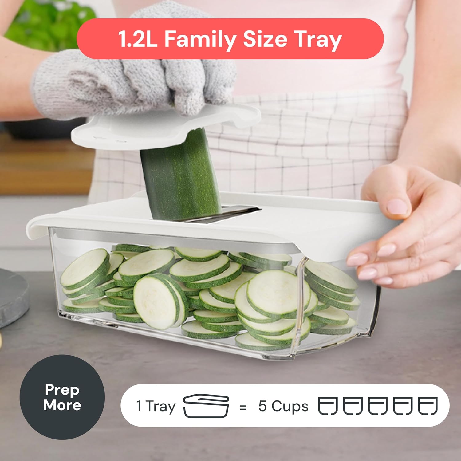 Mandoline Slicer for Kitchen, Fruit Cutter, Cheese Grater, Cucumber Slicer, Julienne Peeler, Food Cutter & Kitchen