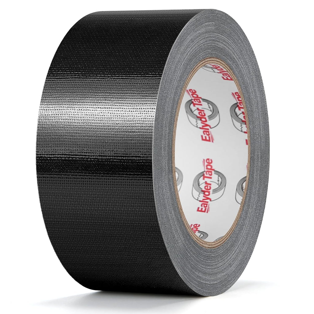 Heavy Duty Duct Tape 2" x 30Yd Waterproof Cloth Tape 1 Roll Black