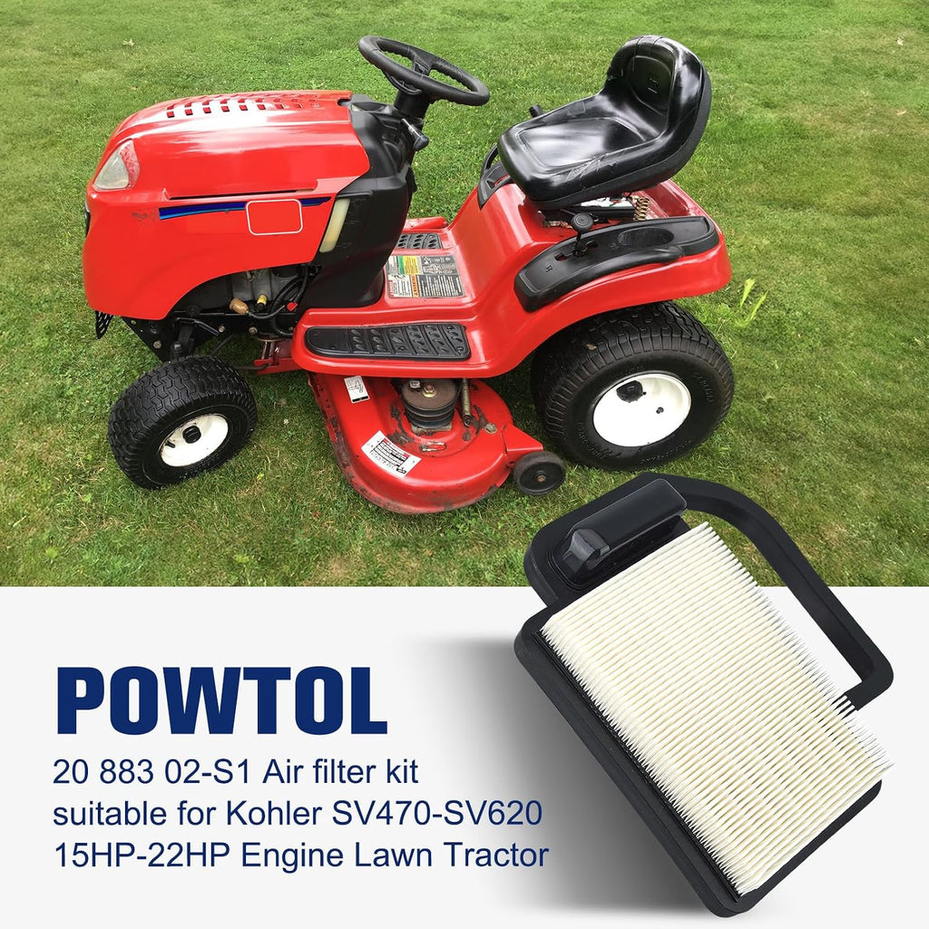 Powtol Courage 19 20 Air Filter Replace Kohler KH-20-883-02-S1 20 083 02-S