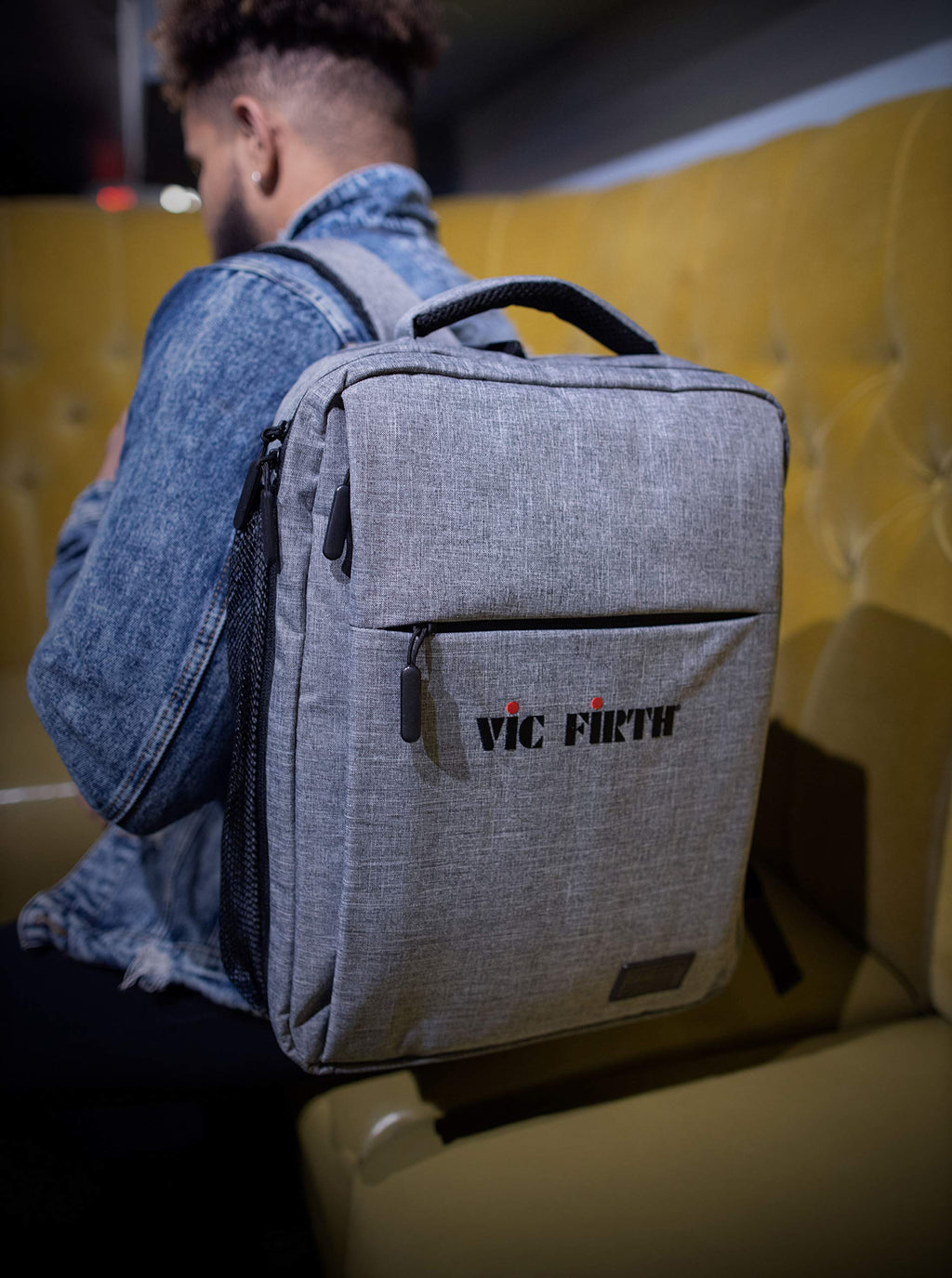 Gray Travel Backpack