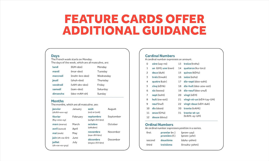 201 French Words You Need to Know Flashcards (Barron's Foreign Language Guides) (French Edition)