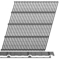 30 Pcs 9" Inside Metal Roof Foam Closure Strips R Panel Roofing