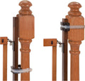 Summer Infant Banister to Banister Gate Mounting Kit - Fits Round or Square Banisters, Accommodates Most Hardware &