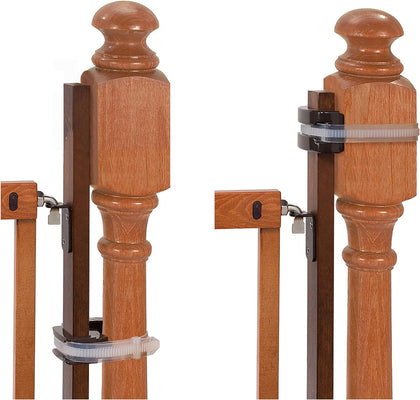 Summer Infant Banister to Banister Gate Mounting Kit - Fits Round or Square Banisters, Accommodates Most Hardware &